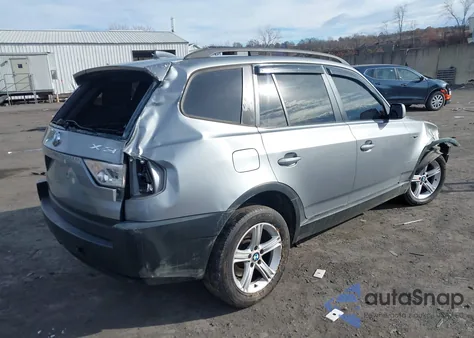2004 BMW X3 2.5I из США, поврежденный, VIN WBXPA73464WC40357